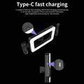 K03 Handheld Ring Light with Phone Holder - Black