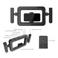 K03 Handheld Ring Light with Phone Holder - Black