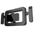 K03 Handheld Ring Light with Phone Holder - Black