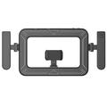 K03 Handheld Ring Light with Phone Holder - Black