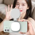 K04 Magnetic Selfie Ring Light with Mirror - White