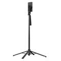 K05 Magnetic Tripod Selfie Stick with Bluetooth Remote - Black