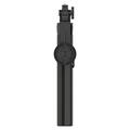 K05 Magnetic Tripod Selfie Stick with Bluetooth Remote - Black