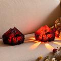 K06 LED Charcoal Flame Lamp / Wood Burning Night Light