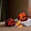 K06 LED Charcoal Flame Lamp / Wood Burning Night Light