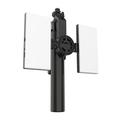 K06 Magnetic Bluetooth Selfie Stick with Dual Fill Lights - 170cm - Black