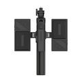 K06 Magnetic Bluetooth Selfie Stick with Dual Fill Lights - 170cm - Black