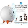 K12 Ultrasonic Dog Bark Deterrent for Training - White