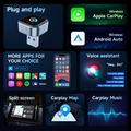 K16C Mini 2-in-1 Wireless Android Auto and CarPlay Adapter