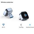 K16C Mini 2-in-1 Wireless Android Auto and CarPlay Adapter