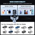 K16C Mini 2-in-1 Wireless Android Auto and CarPlay Adapter