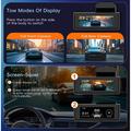 K17 Dual 4K Dash Cam with HDR Night Vision, GPS, WiFi - Black
