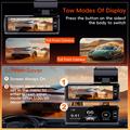 K19 Dual Dash Cam 4K Ultra HD with GPS, WiFi - Black