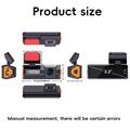 K19 Dual Dash Cam 4K Ultra HD with GPS, WiFi - Black