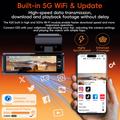 K19 Dual Dash Cam 4K Ultra HD with GPS, WiFi - Black