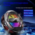 K31 Magnetic Phone Cooler with AI Temperature Control - Black