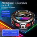 K31 Magnetic Phone Cooler with AI Temperature Control - Black