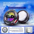 K31 Magnetic Phone Cooler with AI Temperature Control - Black