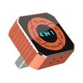 K6 Plus 4-in-1 Wireless CarPlay/Android Auto Adapter - AirPlay, Miracast - Orange