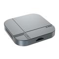 K712 Wireless CarPlay/Android Auto AI Box - 4+32GB, Bluetooth 5.3, Dual-Band WiFi - Silver