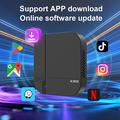 K712 Wireless CarPlay/Android Auto Adapter - 2+16GB, Bluetooth 5.3, Dual-Band WiFi - Black