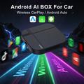 K712 Wireless CarPlay/Android Auto Adapter - 2+16GB, Bluetooth 5.3, Dual-Band WiFi - Black