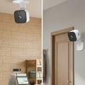 K7P Wireless Security Camera - 1080P, Human Tracking, Night Vision, Two-Way Audio - White