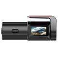 K8 1080p WiFi Dash Cam - Night Vision, Voice Control, 140 Wide-Angle Lens - Black