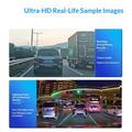K8 1080p WiFi Dash Cam - Night Vision, Voice Control, 140 Wide-Angle Lens - Black