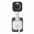 K90 Dual-Lens Window Security Camera - 2K Dual View, Dual-Band WiFi, Human Detection - White