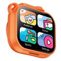 KC01 Kids Camera Toy with Games, Music, 16X Zoom - Orange