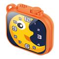 KC01 Kids Camera Toy with Games, Music, 16X Zoom - Orange