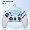KP5 Wired Gaming Controller for Sony PlayStation 5 & PC - White