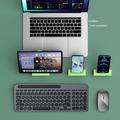 KS184 Wireless Keyboard and Mouse Set with Tablet/Smartphone Stand
