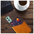 KSQ OnePlus 9 Pro Case with Card Pocket - Coffee