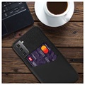 KSQ Samsung Galaxy S21+ 5G Case with Card Pocket - Black
