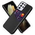 KSQ Samsung Galaxy S21 Ultra 5G Case with Card Pocket