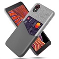 KSQ Samsung Galaxy Xcover 5 Case with Card Pocket - Grey