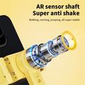 KT08 Gimbal Stabilizer with Tripod and Magnetic Fill Light - Yellow