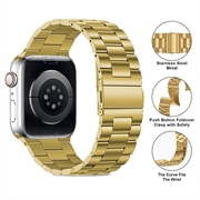 Apple Watch (38/40/SE/41/42mm) Kalebol CNC Pro Stainless Steel Band - Gold