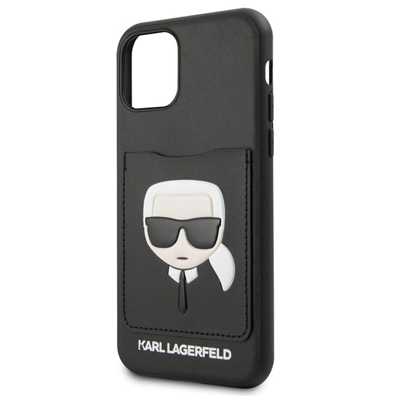 Karl Lagerfeld CardSlot iPhone 11 Pro Max Case - Black