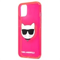 Karl Lagerfeld Choupette Fluo iPhone 13 Mini TPU Case