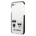 Karl Lagerfeld Karl & Choupette iPhone 7/8/SE (2020)/SE (2022) Hybrid Case - White