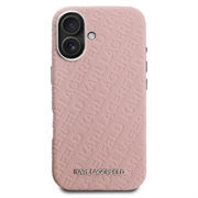 iPhone 16 Karl Lagerfeld FW Stamped Karl MagSafe Case - Pink