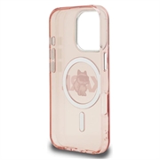 iPhone 16 Pro Max Karl Lagerfeld IML Choupette Sketch Logo MagSafe Case