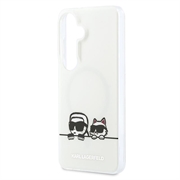 Samsung Galaxy S26 Karl Lagerfeld IML Karl&Choupette Peekaboo Logo Magnetic Case