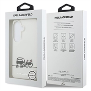 Samsung Galaxy S26 Karl Lagerfeld IML Karl&Choupette Peekaboo Logo Magnetic Case