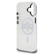 iPhone 16 Karl Lagerfeld IML Karl Sketch Logo MagSafe Case - Clear