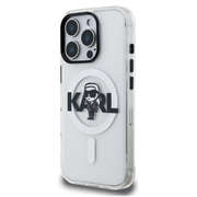 iPhone 16 Pro Karl Lagerfeld IML Karl Sketch Logo MagSafe Case - Clear