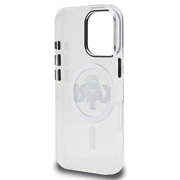 iPhone 16 Pro Max Karl Lagerfeld IML Karl Sketch Logo MagSafe Case - Clear